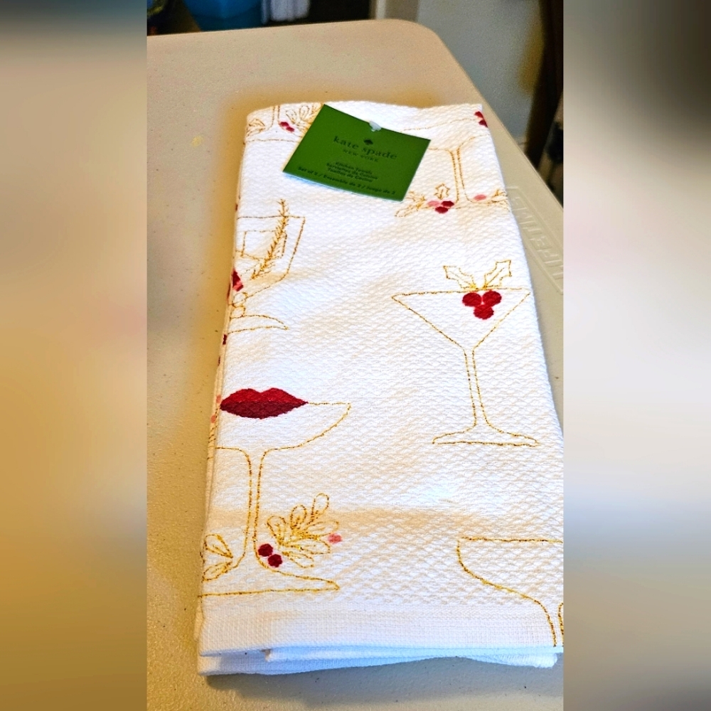 COPY - Kate Spade Christmas towels